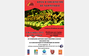 open ergomètre de Rouen