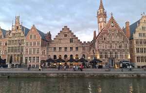 Tourisme et aviron à Gan, Belgique