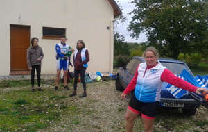 on est arrivé chez notre hôtesse