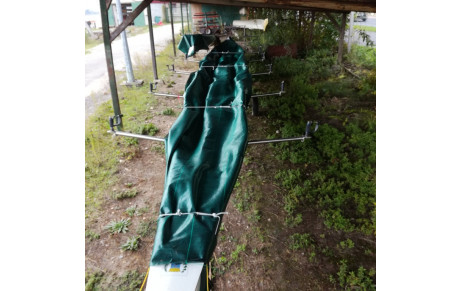 Bâchage des yolettes