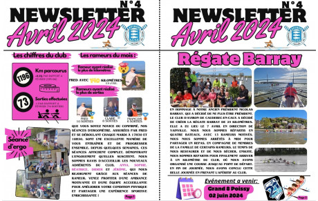 Newsletter Avril 2024