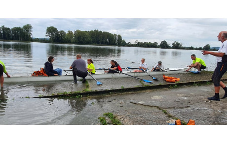 Initiation à l'aviron avec Museoseine 